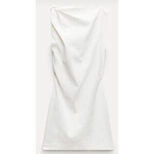 Zara White Mini Dress
